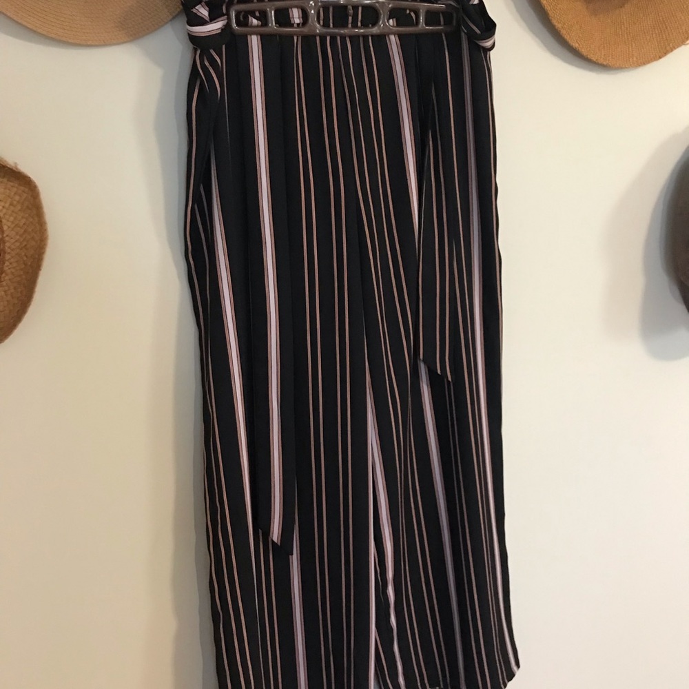 High Rise Wide Leg Pants